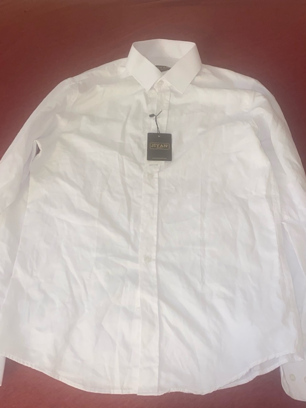 Men’s Classic White Dress Shirt